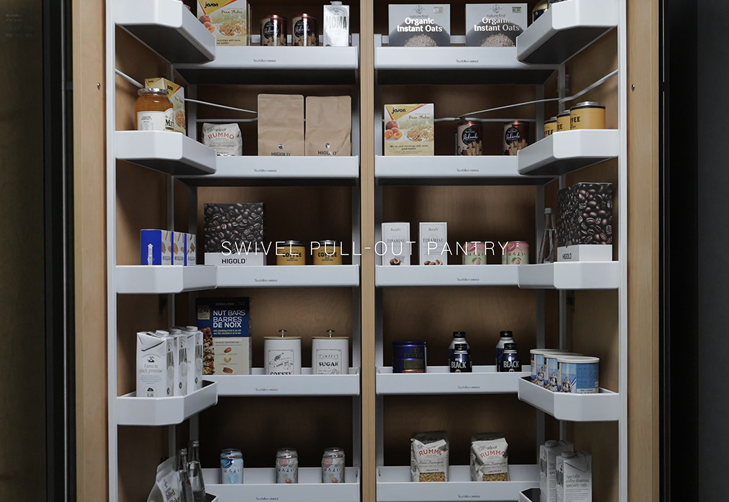 Tourbillon·Swivel Pull-Out Pantry